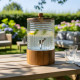 Beverage Dispenser with Wooden Stand 6 L